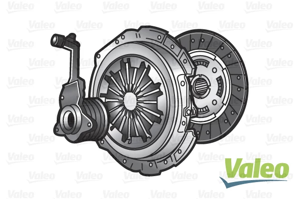 Комплект зчеплення, кільк. зубц. 17, FORD FOCUS I, II, MONDEO IV, VOLVO C30, S40 II, V50, Valeo 834071