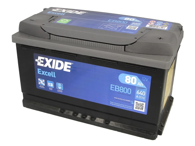 Стартерний акумулятор, Exide EB800