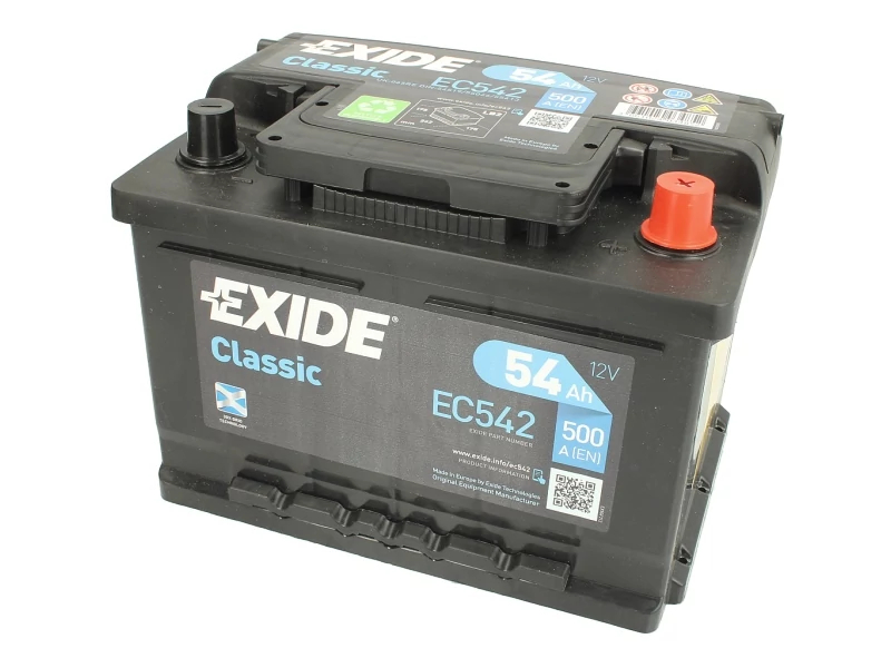 Стартерний акумулятор, Exide EC542