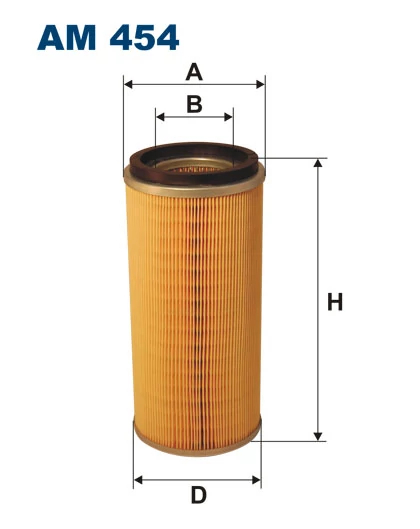 Повітряний фільтр, Filtron AM454