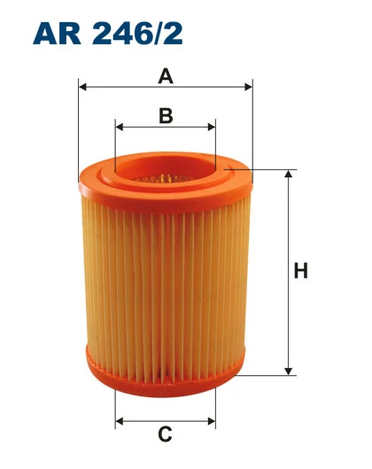 Повітряний фільтр, Filtron AR246/2