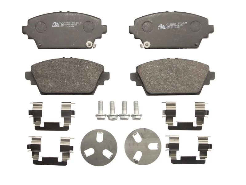 Комплект гальмівних накладок, дискове гальмо, Ate 13.0460-5825.2