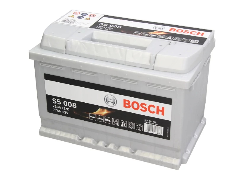 Акумулятор BOSCH S5  SILVER 77 А*ч  -/+ 780A