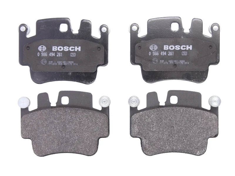 Комплект гальмівних накладок, дискове гальмо, Bosch 0986494281