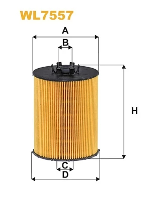 Оливний фільтр, Wix Filters WL7557