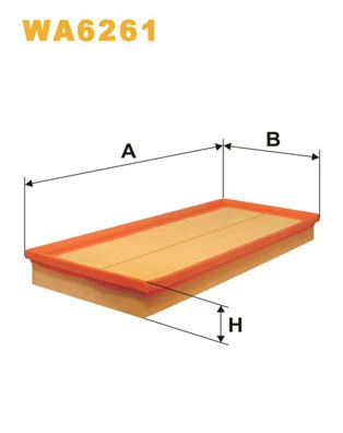 Повітряний фільтр, Wix Filters WA6261