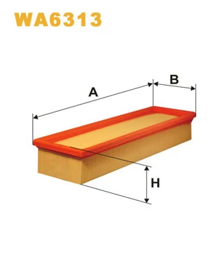 Повітряний фільтр, Wix Filters WA6313