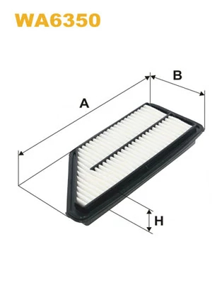 Повітряний фільтр, Wix Filters WA6350