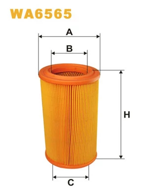 Повітряний фільтр, Wix Filters WA6565