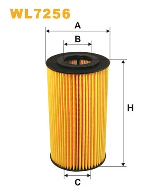 Оливний фільтр, Wix Filters WL7256