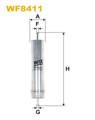 Фільтр палива, Wix Filters WF8411