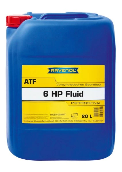 Трансмісійна олива atf, Ravenol ATF6HPFLUID20L