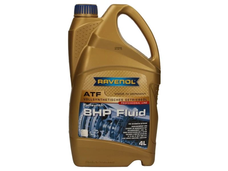 Трансмісійна олива atf, Ravenol ATF8HPFLUID4L