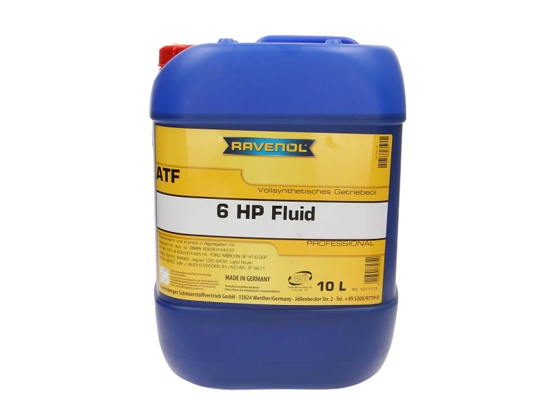 Трансмісійна олива atf, Ravenol ATF6HPFLUID10L