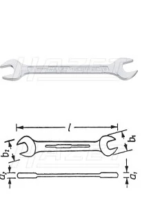 Подвійний ріжковий ключ, Hazet 450N-12X13