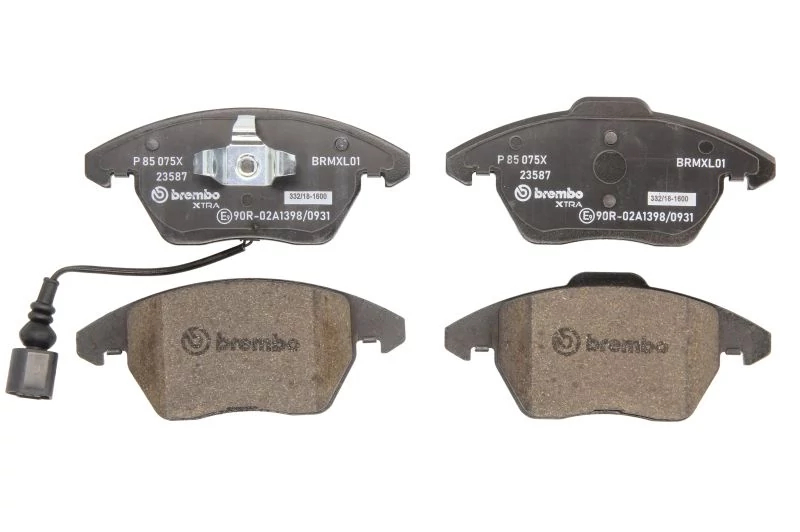 Комплект гальмівних накладок, дискове гальмо, Brembo P85075X