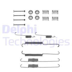 Комплект приладдя, гальмівна колодка, Delphi LY1167